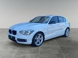 BMW 118d Sport Line Navi Bi-Xen Panoschiebedach AHK - mit Diesel-Antrieb: Lederlenkrad, Limousine, mit Klimaautomatik