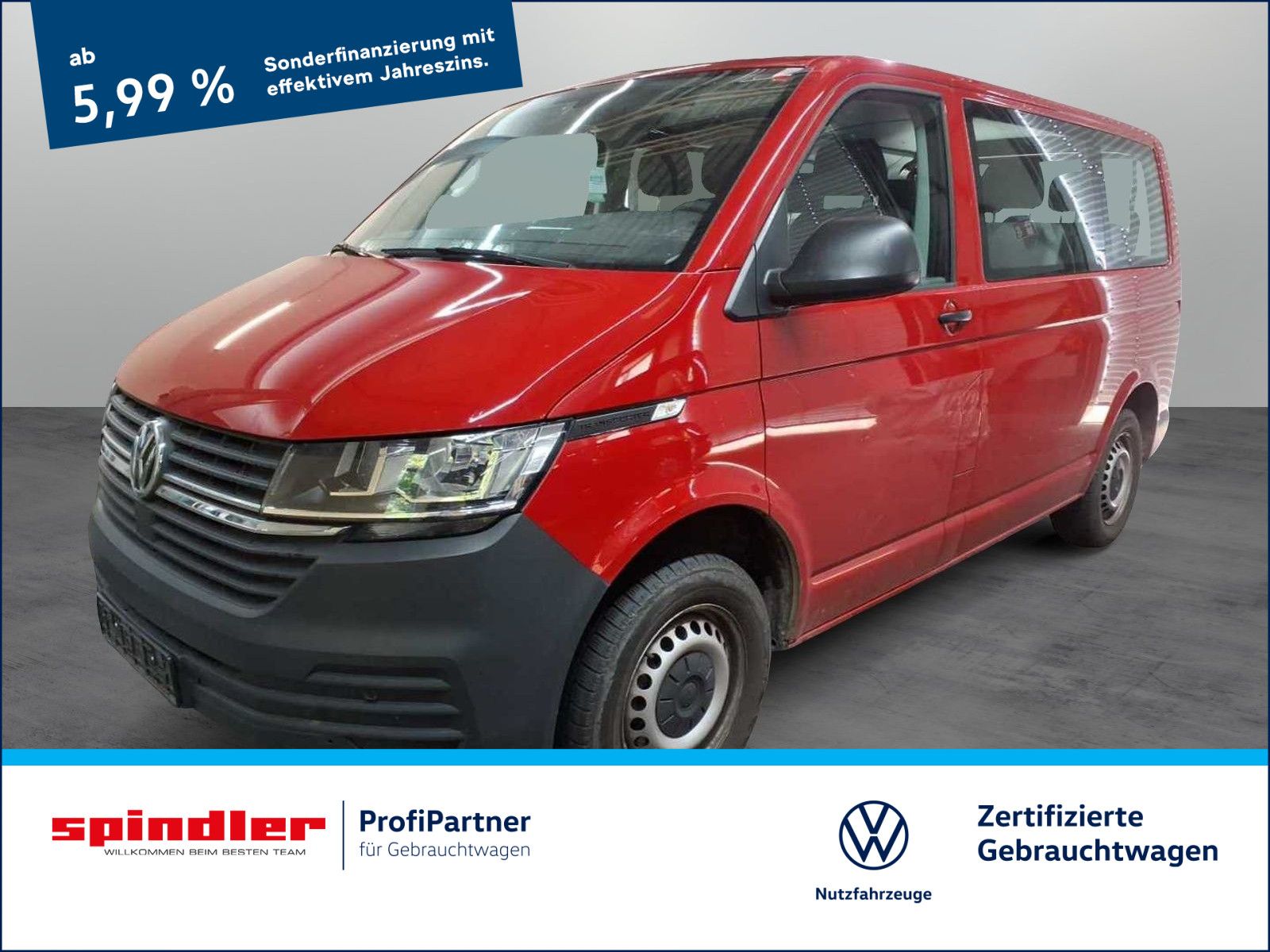 Volkswagen T6.1 Kombi / 9-Sitze, AppConnect, Bluetooth, PDC