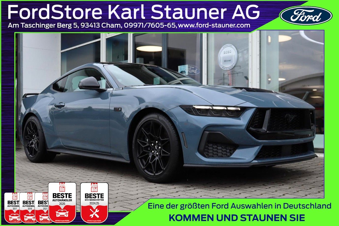 Ford Mustang 5.0 MagneRide GT-Styling-Paket 4,99%FIN