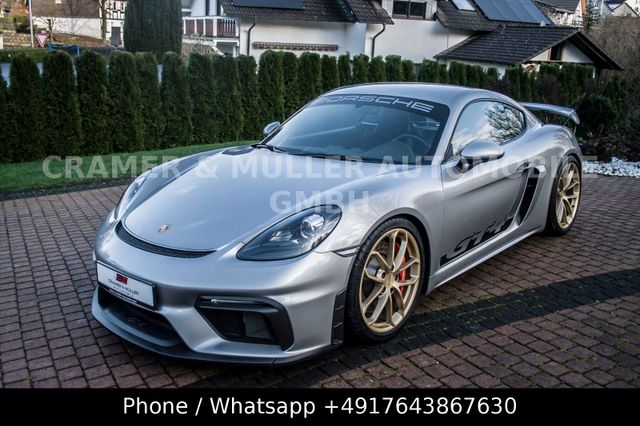 Porsche Cayman 718 GT4 Carbon 918 Schalensitze Deut. FzG