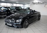 Mercedes-Benz E 300 CABRIO AMG DISTR HUD AHK MEMORY TOTW LEDER - mit Benzin-Antrieb: Schwarz, Cabrio