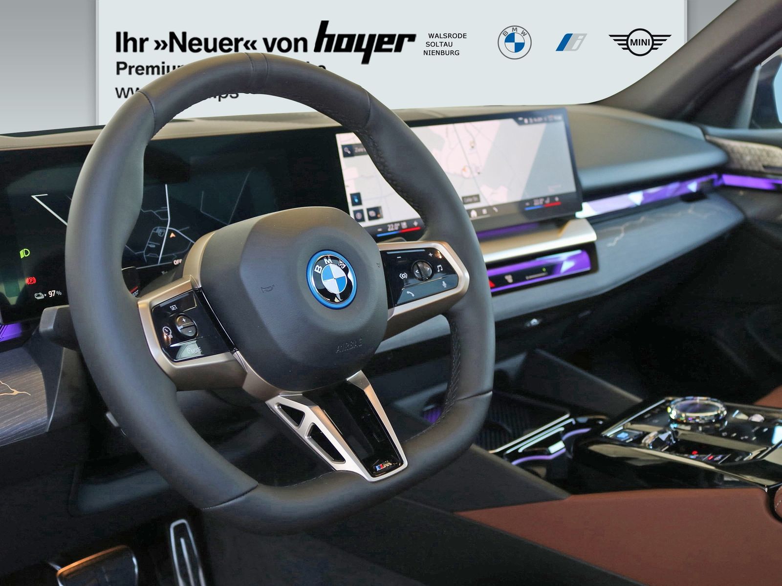 BMW i5 eDrive40 M Sportpaket AHK Pano Bowers & Wilki foto 4