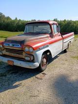 Chevrolet 1959  Chevrolet Pickup Fleetside Longbed Patina - Chevrolet Gebrauchtwagen von 1960