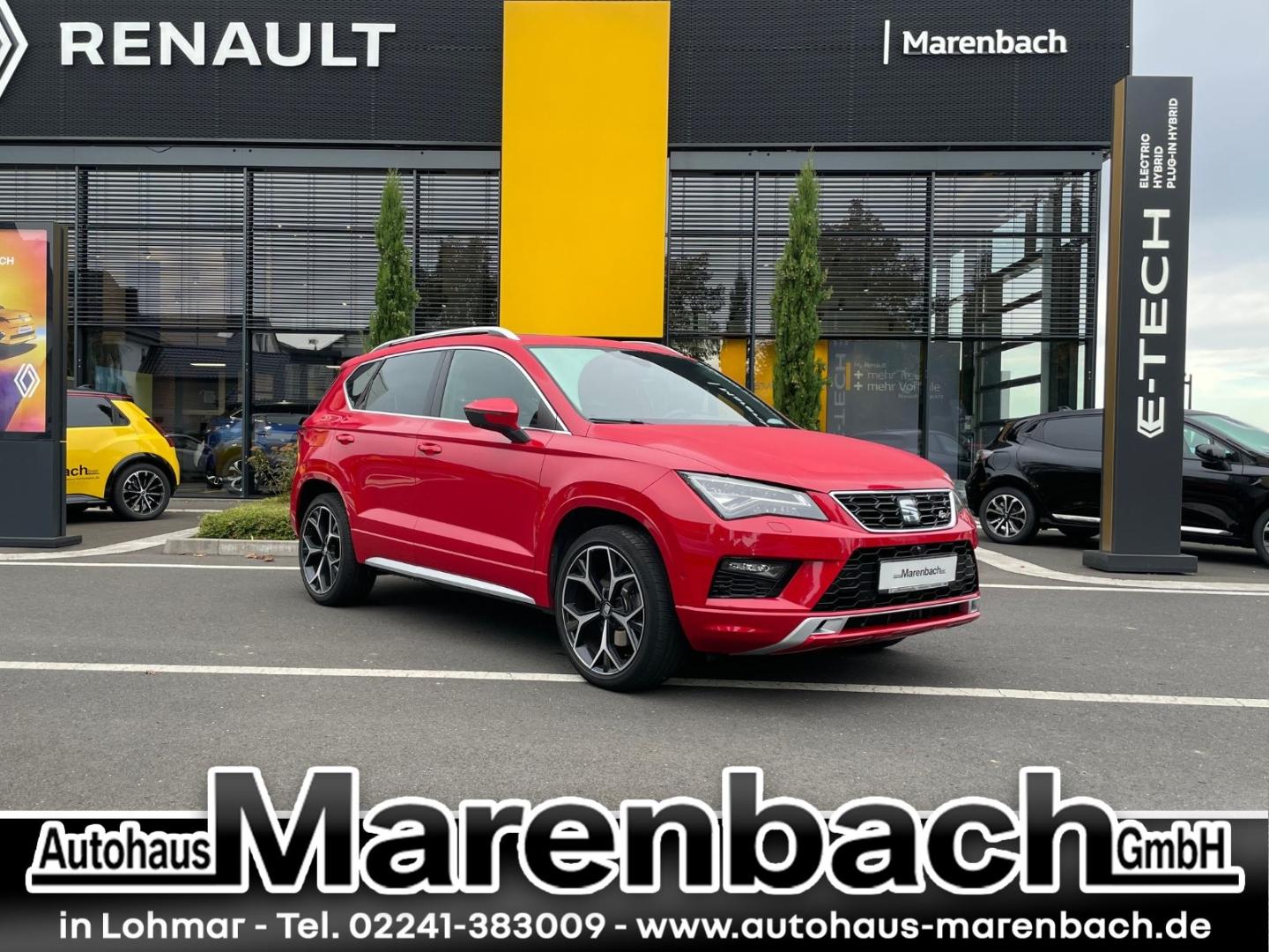 Seat Ateca FR 4Drive TSI + Glasdach + WKR