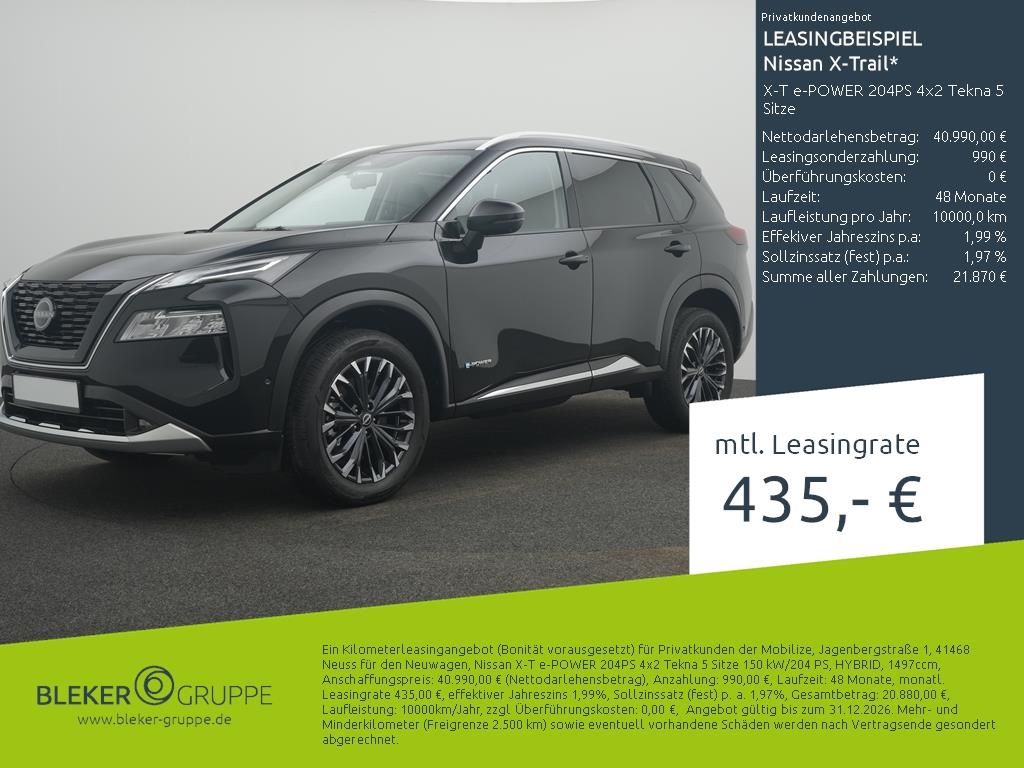 Nissan X-Trail X-T e-POWER 204PS 4x2 Tekna 5 Sitze