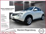 Nissan Juke Acenta,  Navi, Klima, R-Kamera, abn. AHK - gebrauchte Nissan Juke aus dem Jahr 2010