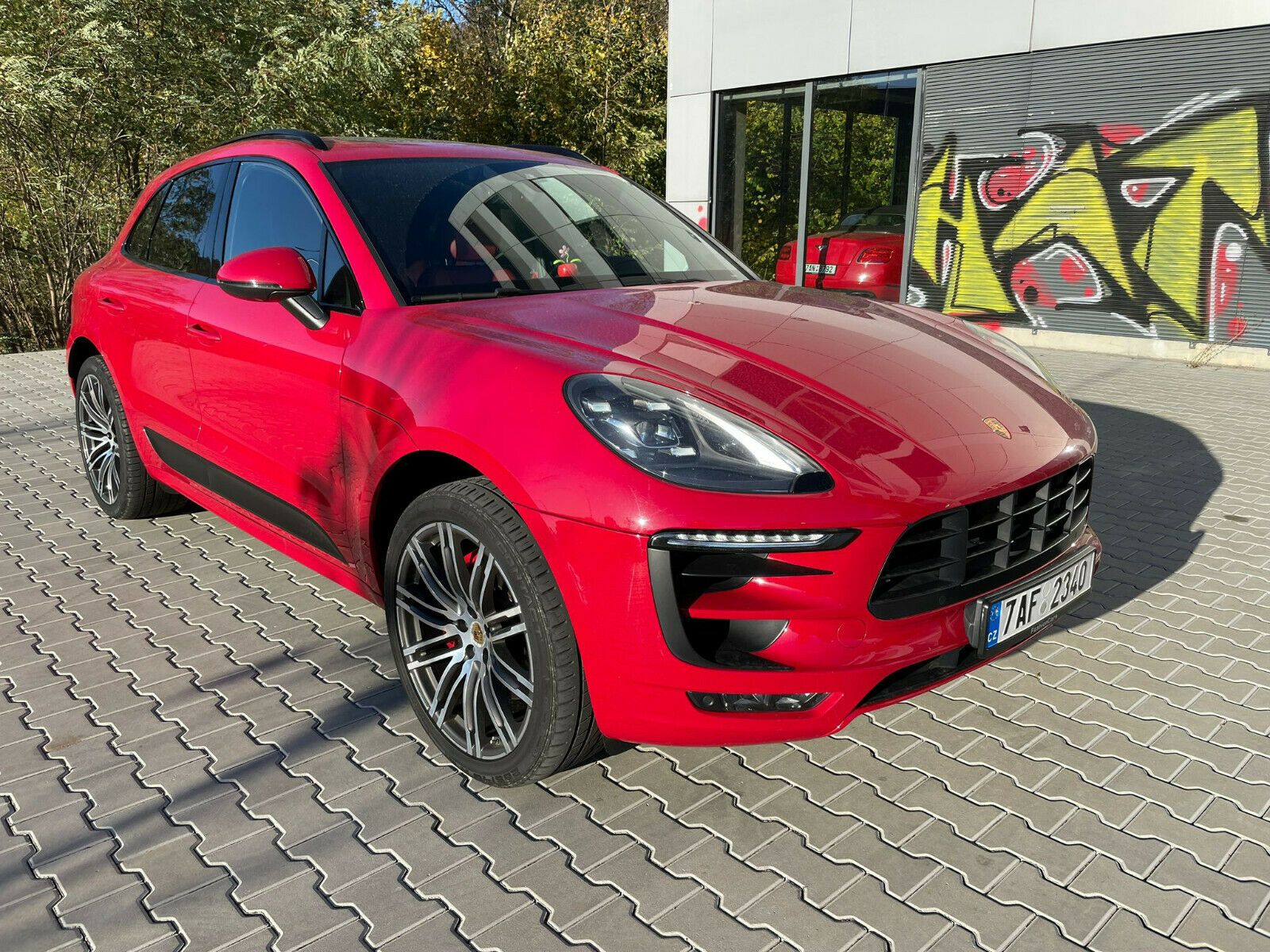 PORSCHE Macan GTS RED/RED FULL SERVICE MATRIX LUFT ALU21