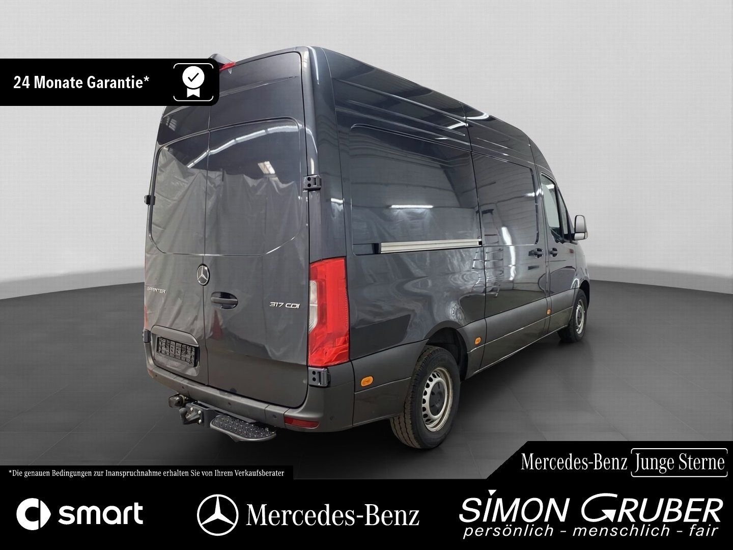 Fahrzeugabbildung Mercedes-Benz Sprinter 317 PRO hoch Standard LED 360 AHK 3,5T