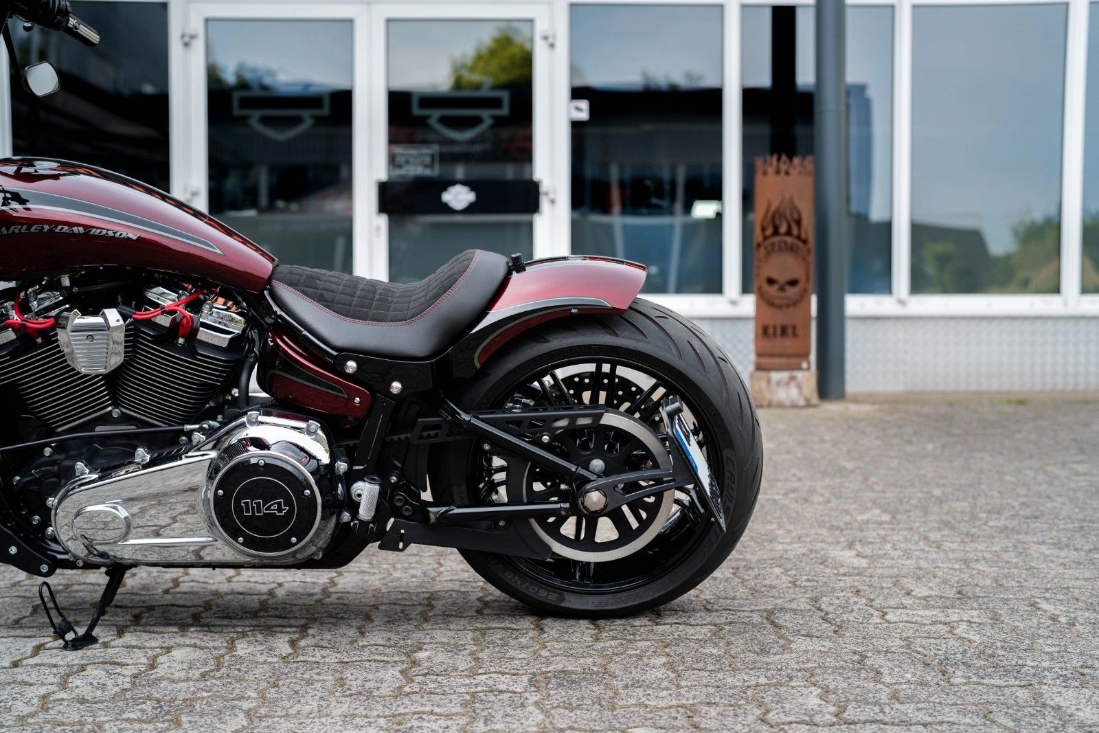 Fahrzeugabbildung Harley-Davidson FXBRS Breakout 114 - Jekill-Heckumbau-Kodlin Ape