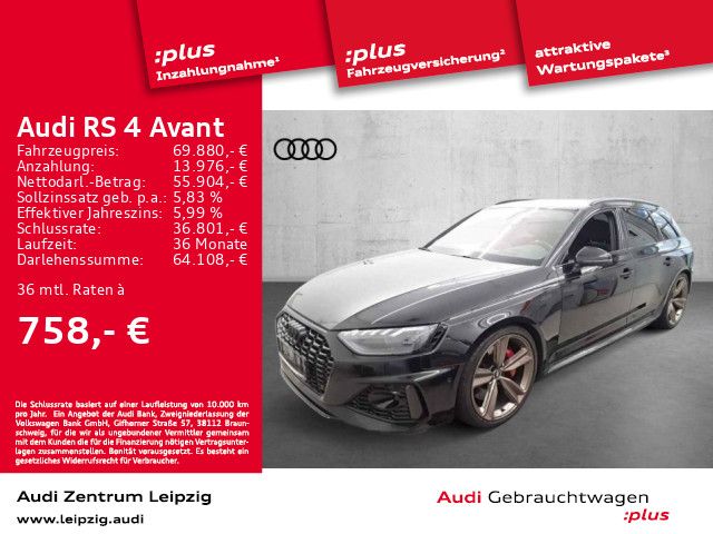 Audi RS 4 Avant *Matrix*Pano*AHK*Tour*Stadt*VMax 280*