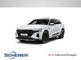 Audi Q8 e-tron 50 e-tron advanced S-line B&O PANO AHK - weiße Audi Q8 e-tron