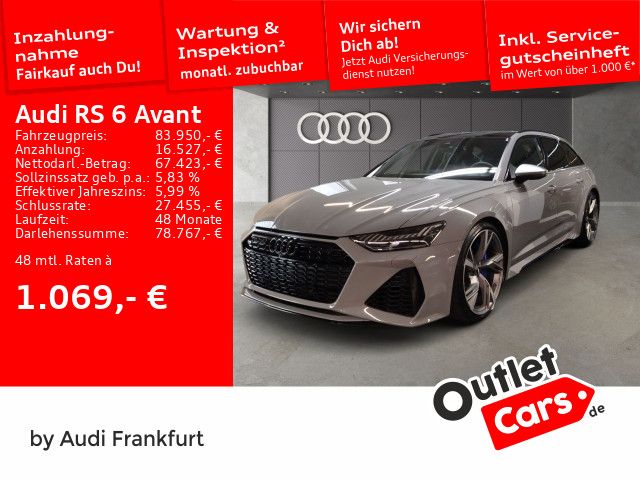 Audi RS 6 Avant tiptronic Laser Keramik Luft HuD