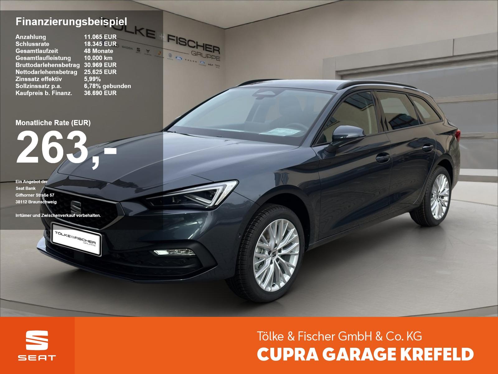 Seat Leon Sportstourer 1.5 eTSI Road Edition AHK LM