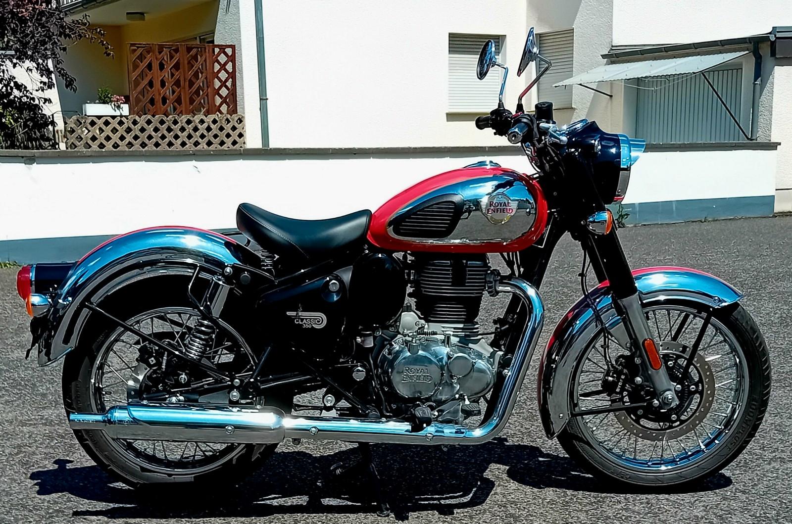 Royal Enfield 350 Classic Chrom in exzellentem Zustand