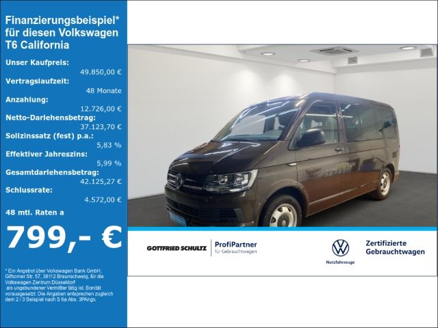 Volkswagen T6 California Coast 2.0 TDI DSG Rückfahrkamera