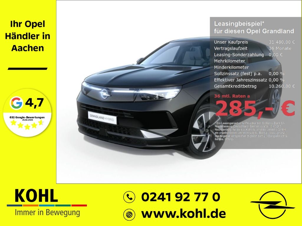 Opel Grandland GS 1.2 Hybrid 145PS AHK Allwetter Navi