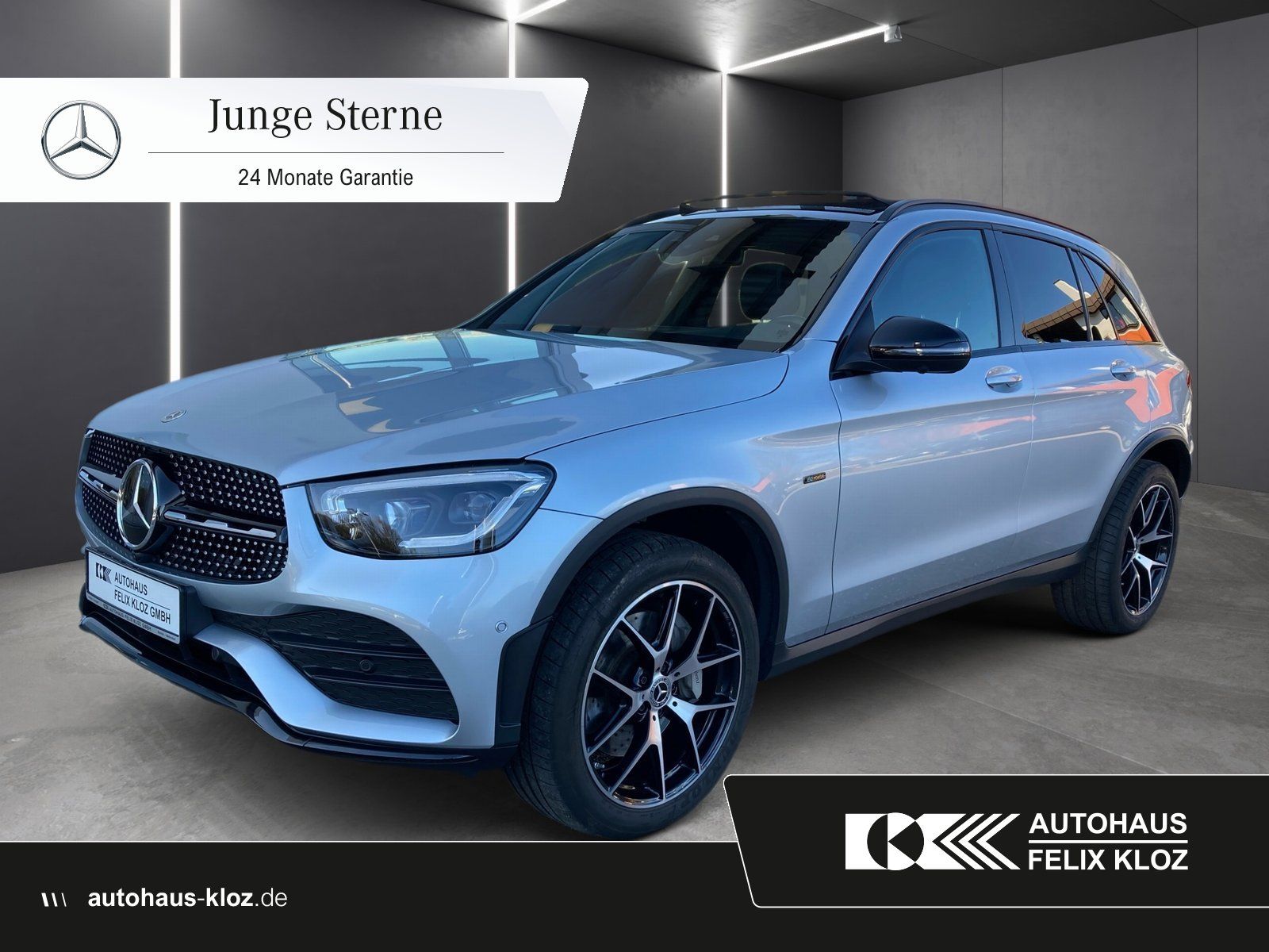 Fahrzeugabbildung Mercedes-Benz GLC 300 de AMG 4M*Pano*AHK*Burmester*360°*Distro