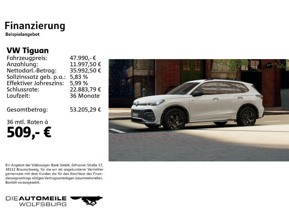 Volkswagen Tiguan 2.0 TDI SCR DSG R-Line Black Style foto 2