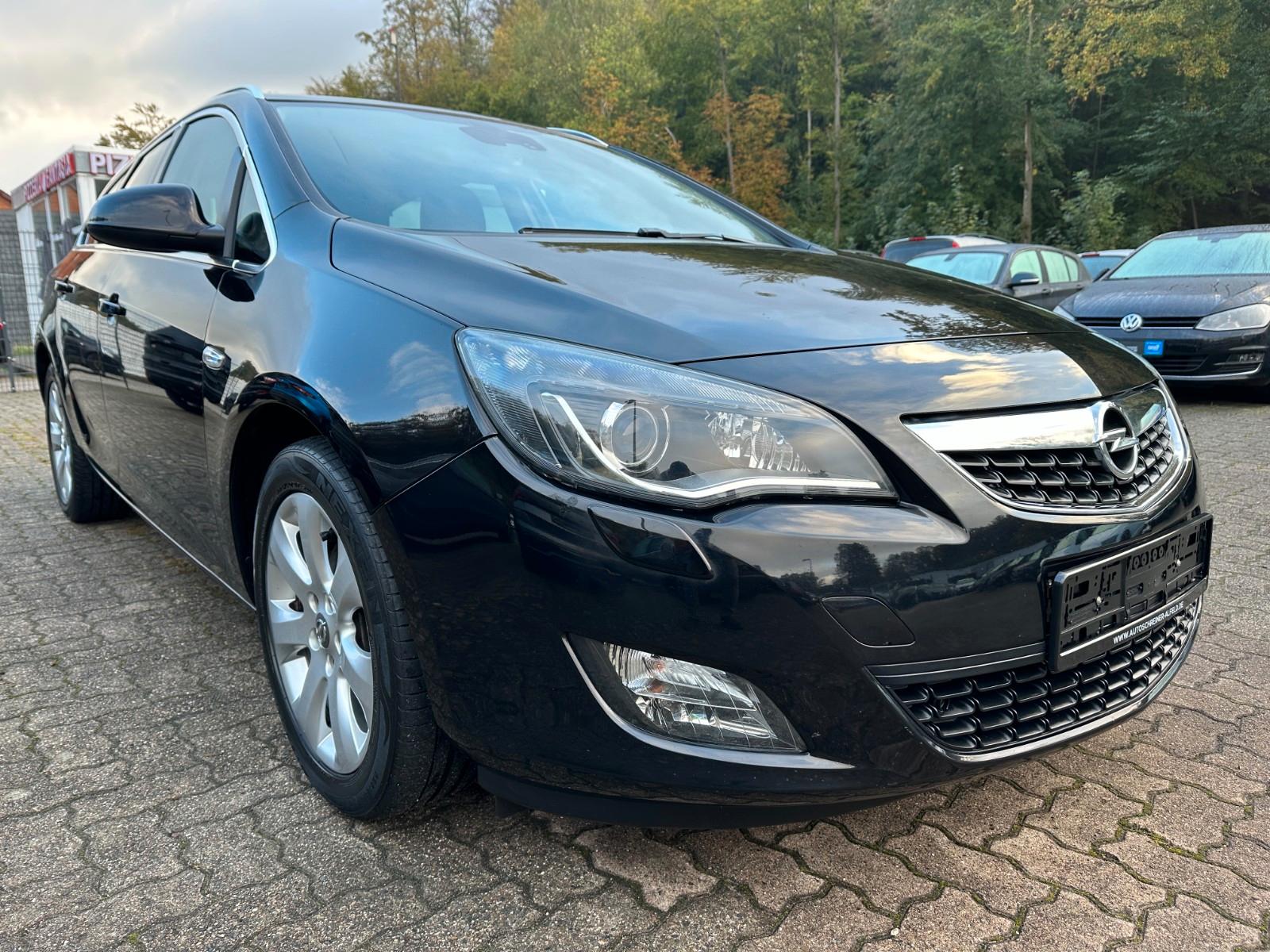 Opel Astra 2011 — engine 1.956 cm³, 160 HP (118kW)