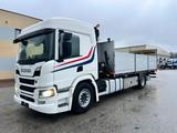 Scania P320 4X2 EURO6 + RETARDER + HIAB XS 099 - Betonmischer