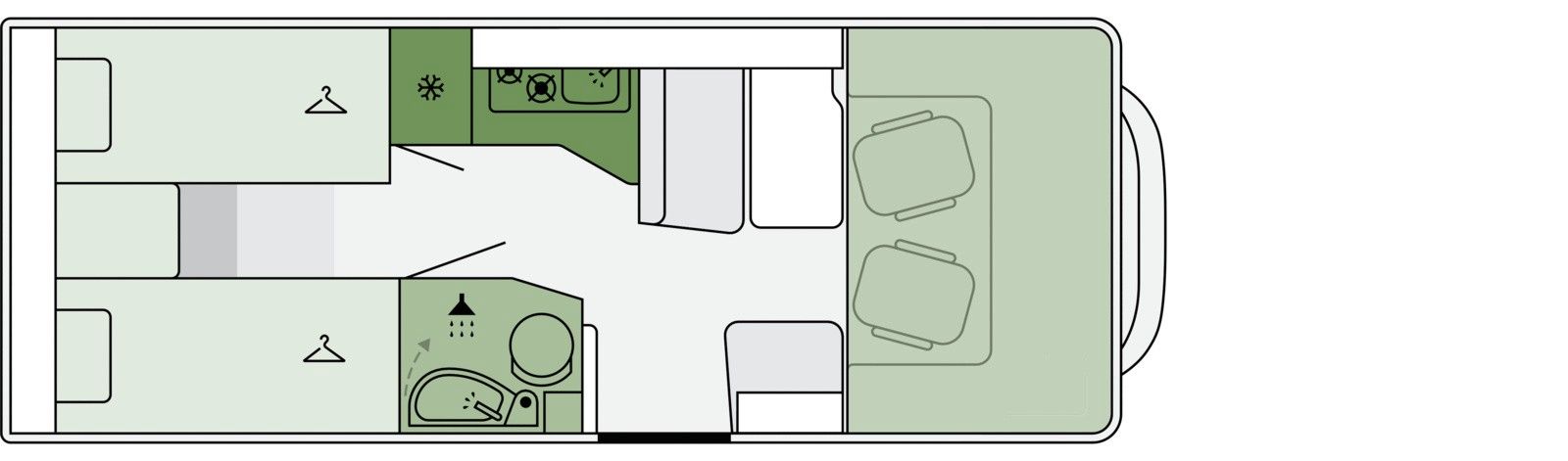 Fahrzeugabbildung Etrusco A 6.9 SB *Modell26*Einzelbetten*Markise*Komfort*