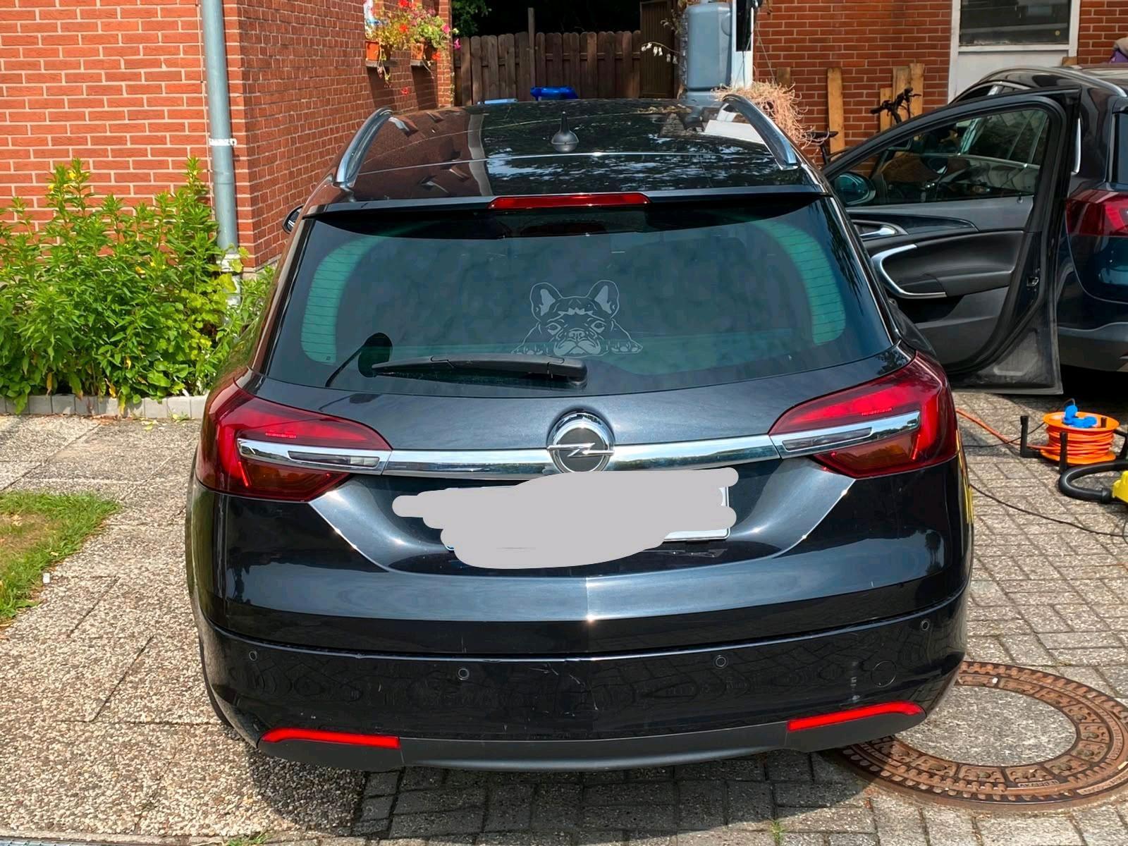 Opel Insignia 2015 — rear view
