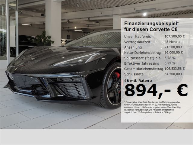 Corvette C8 6.2 V8 3LT 3LT Lift Magnetic Z51 Black / Blac