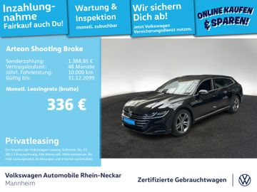 Volkswagen Leasingangebot: Volkswagen Arteon Shooting Brake 2.0 TSI R-Line Kamera Navi