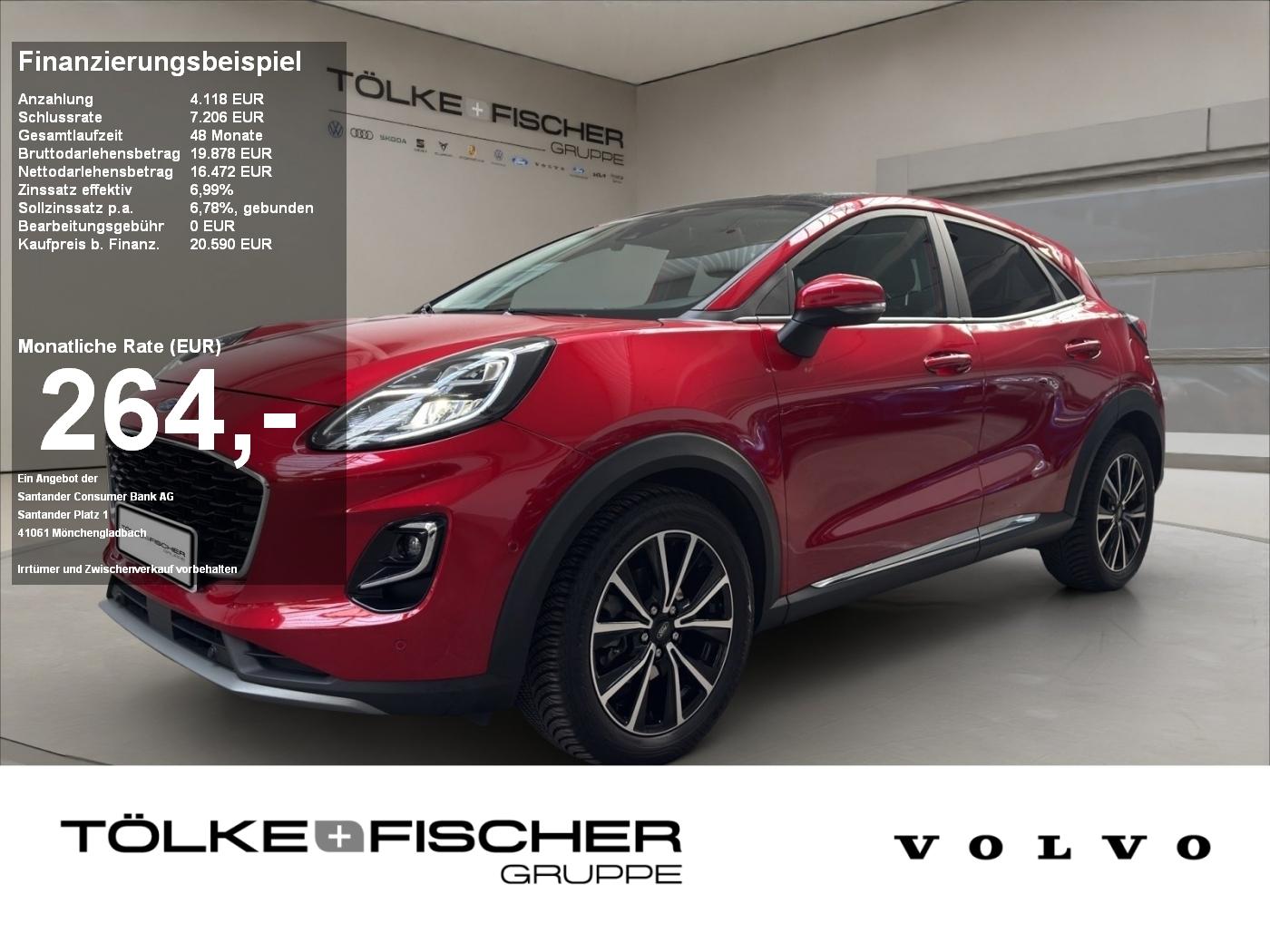 Ford Puma 1.0 EcoBoost Titnaium Titanium X ACC AUT LM