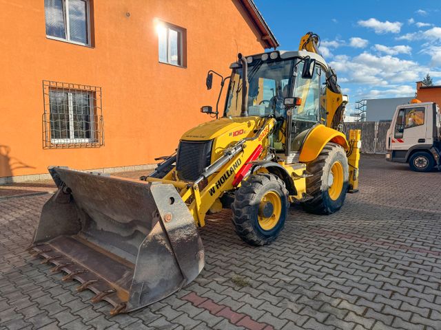 New Holland Baggerlader B100c 4X4 TOP ZUSTAND !!