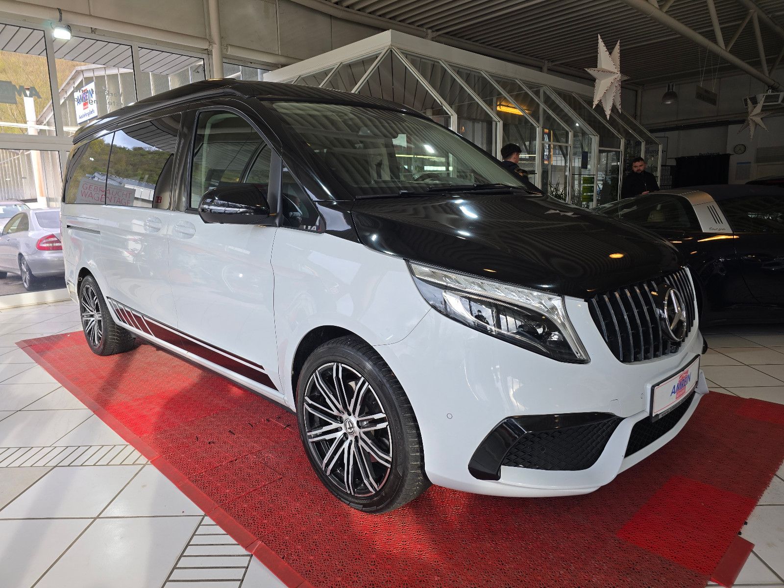 Mercedes-Benz V 250d Marco Polo+KÜCHE+LEDER+HUBBETT+VOLL