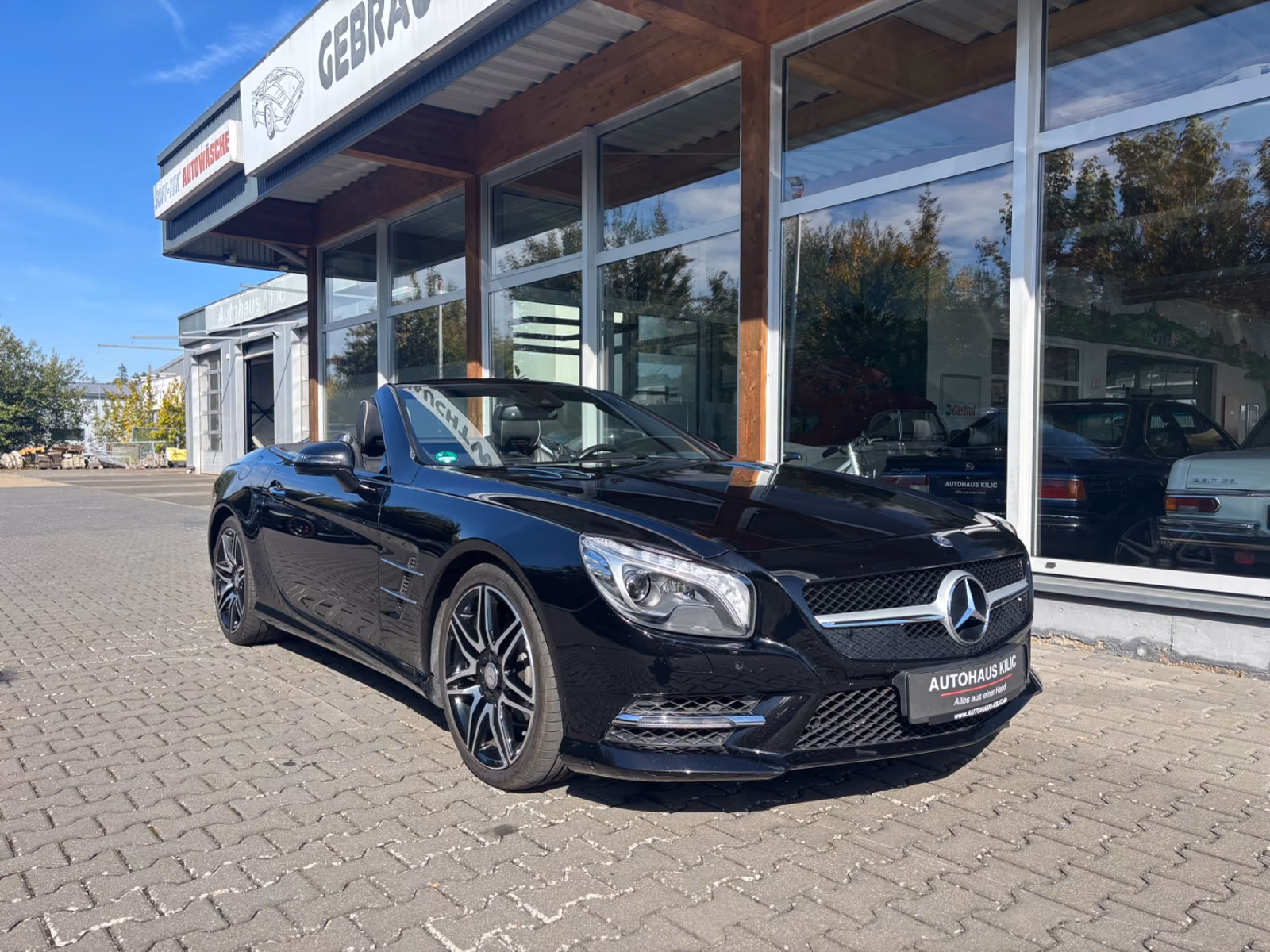Mercedes-Benz SL 500 AMG deutsch Airscarf Mercedes Scheckheft