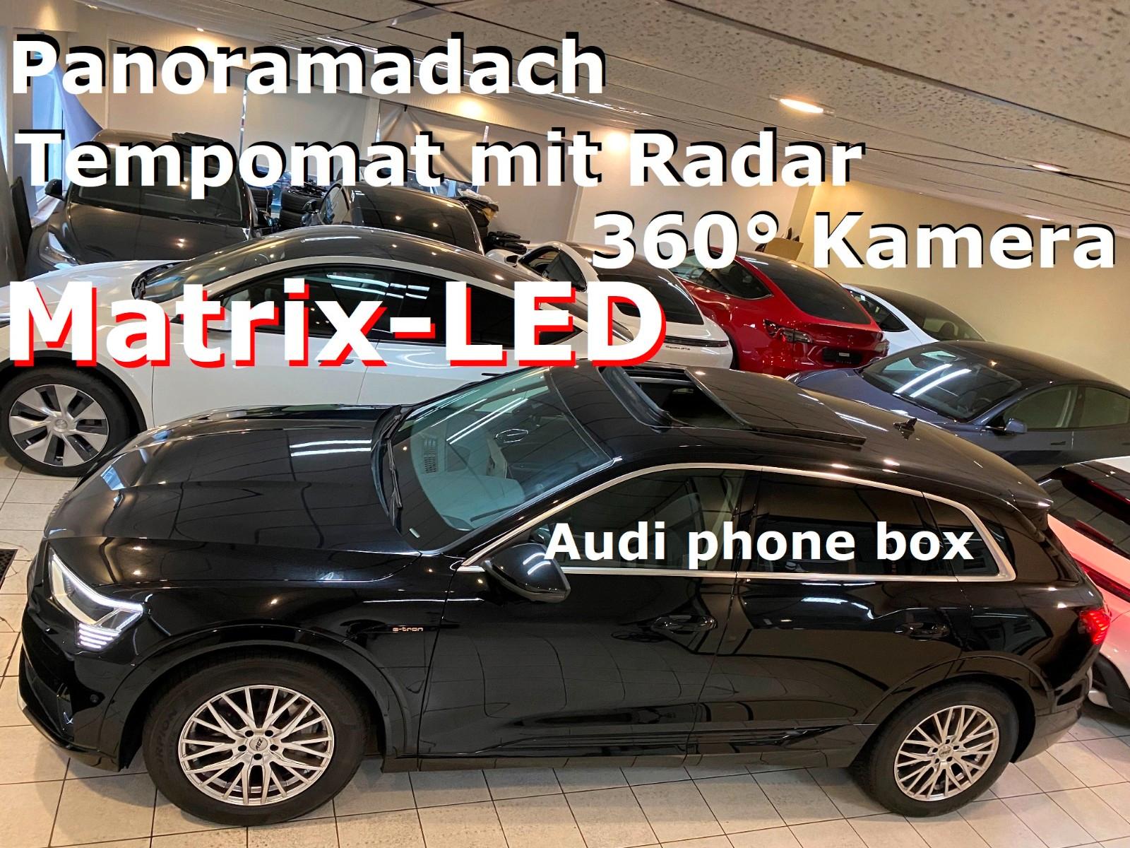 Audi e-tron55+Radar+Matrix+Panodach+Virtual+360Kamera