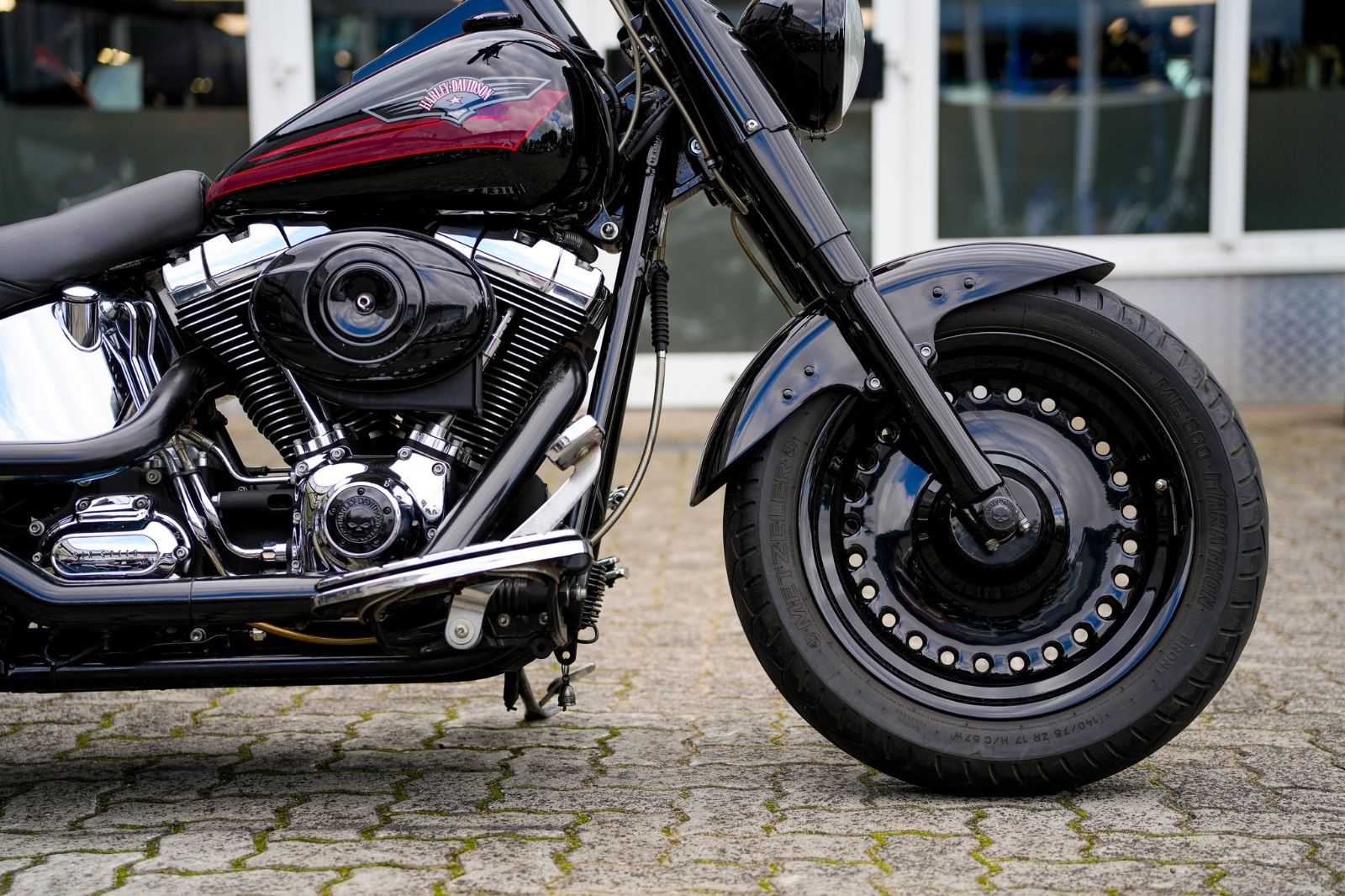 Fahrzeugabbildung Harley-Davidson FLSTF Fat Boy Twin Cam 96B - Ape - Kesstech