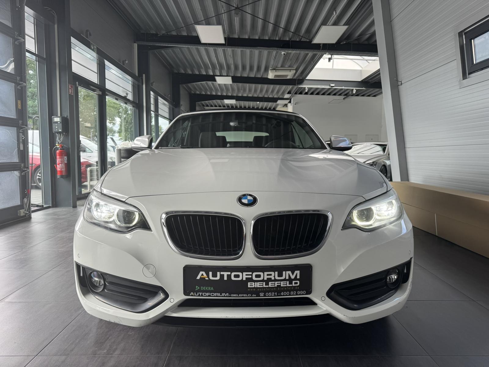 BMW 220i Cabrio Advantage|LED|H/K|Navi|RFK|LM16