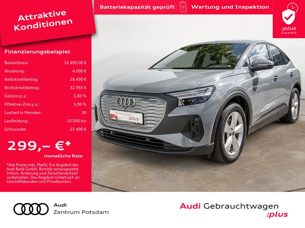 Audi Q4 e-tron Sportback 40 MATRIX KLIMA ACC SHZ ACC