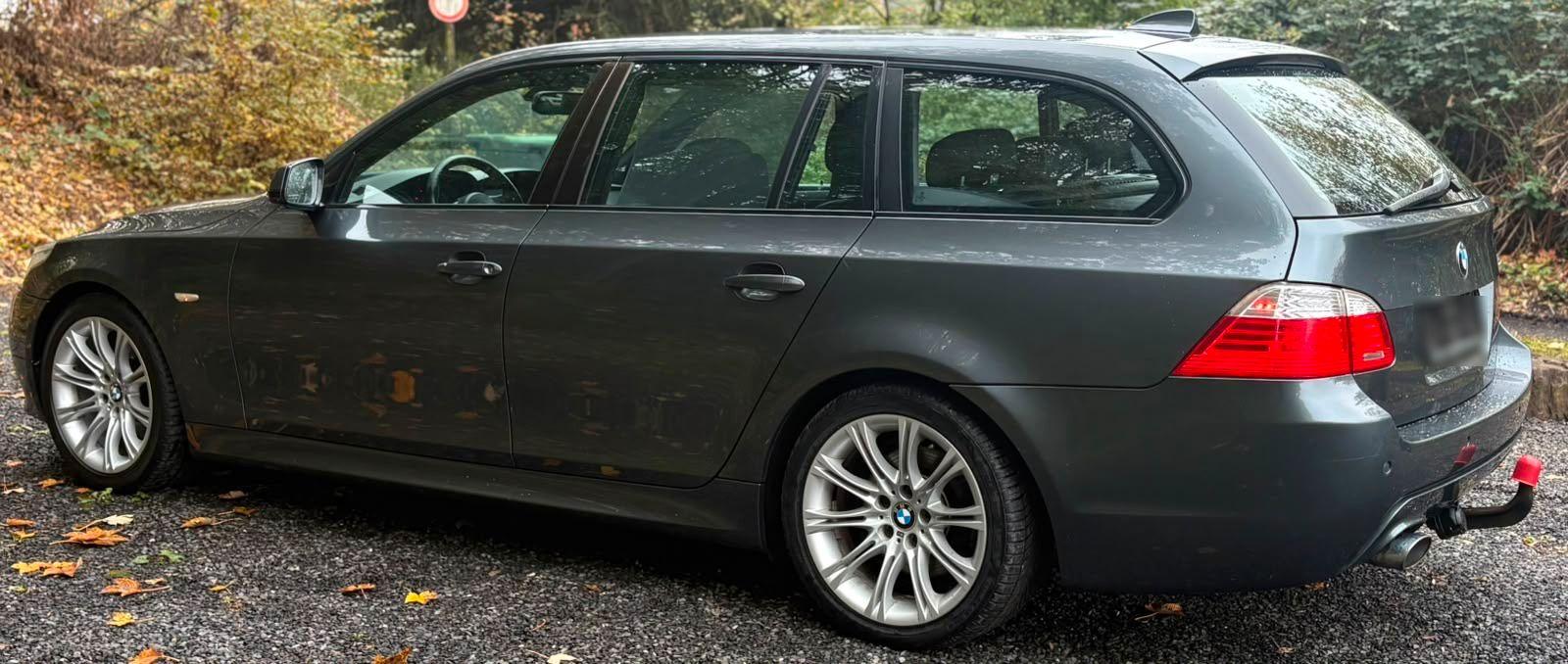 BMW 520 2009 — вигляд ззаду