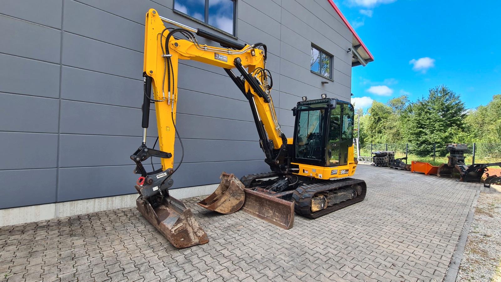 JCB 86-2 TAB - Verstellausleger - KLIMA - 2 Löffel