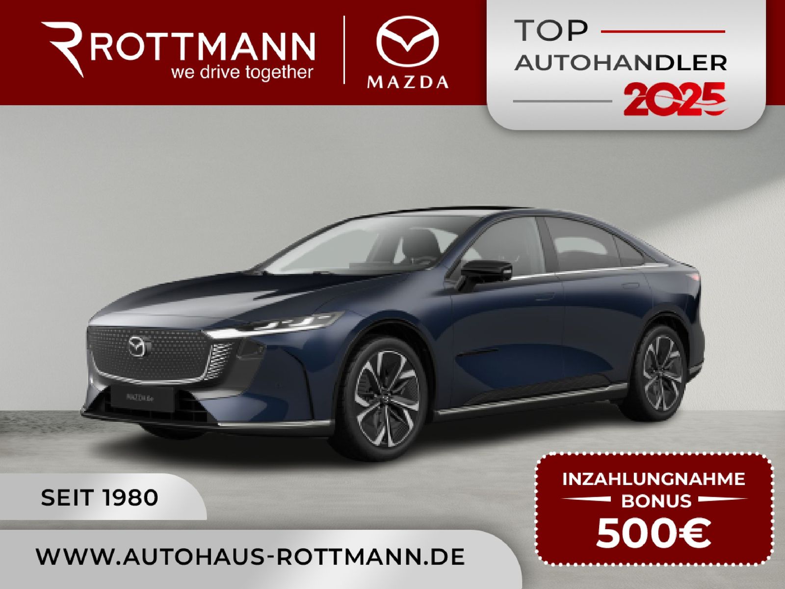 Mazda 6e EV 258ps Aut.Takumi Sony/Panorama/360°/LederW