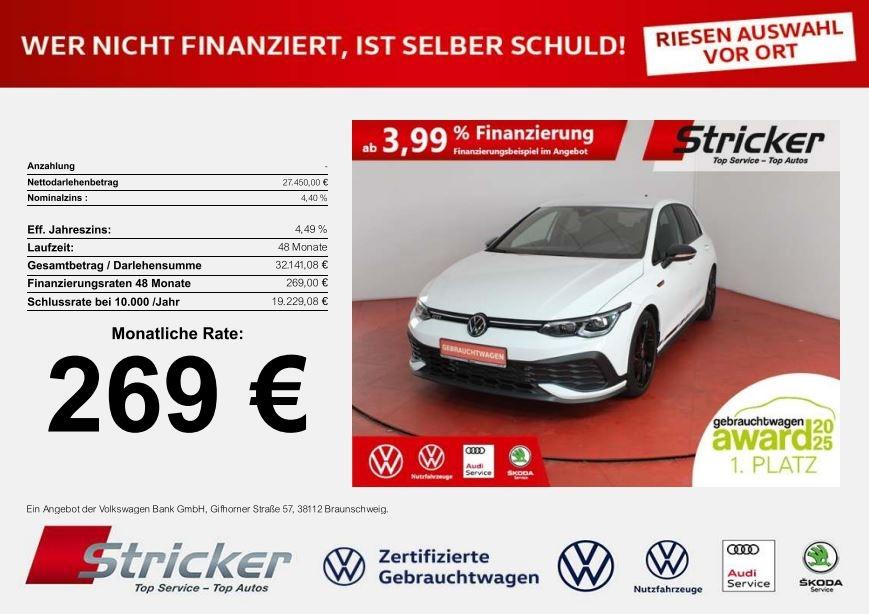 Volkswagen Golf GTI Clubsport Black Style 2.0TSI DSG 269,-o