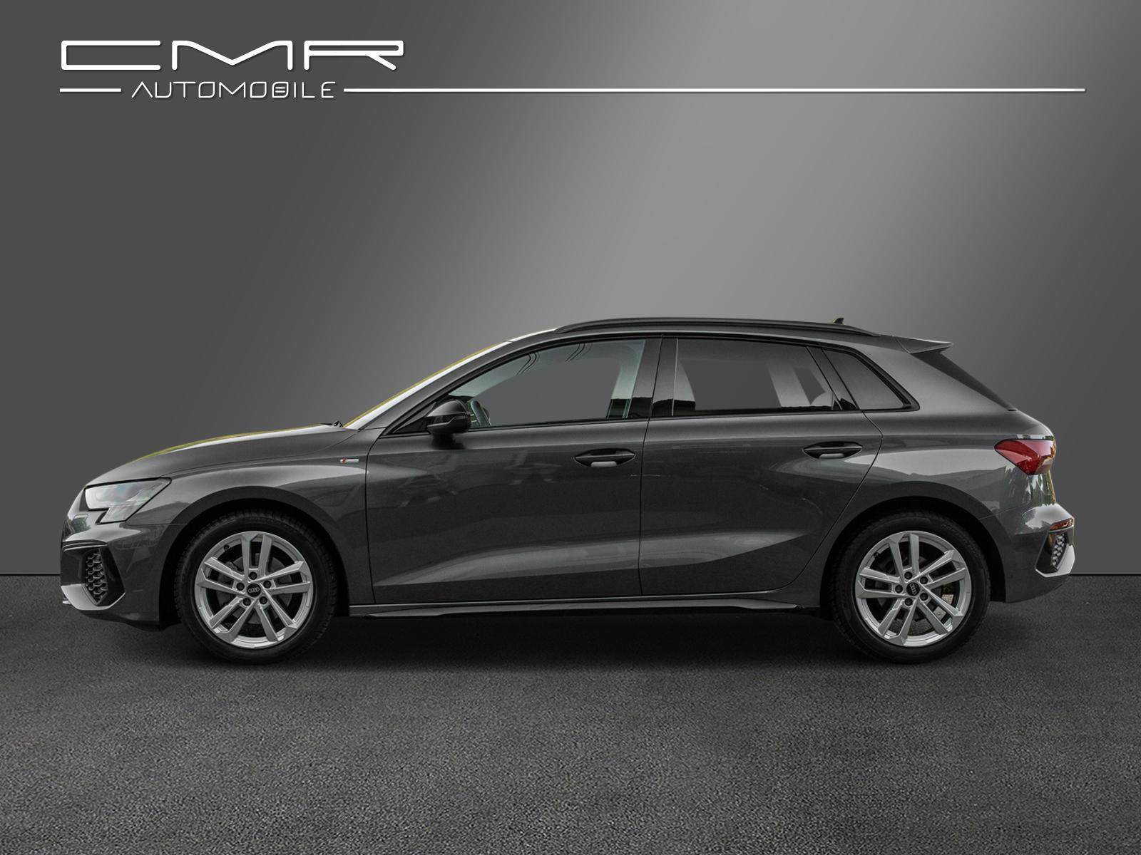 Audi A3 Sportback S line Optik-Paket schwarz+ AHK DSP, миниатюра 4