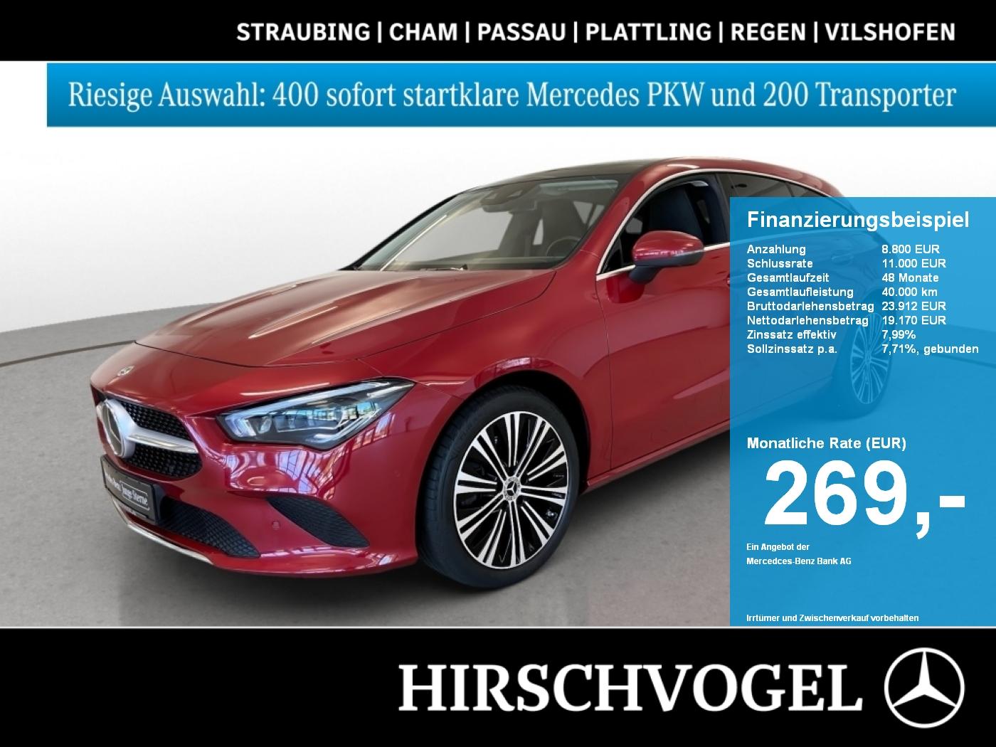 Mercedes-Benz CLA 250 SB Progressive+Pano+DISTRONIC+MBeam+360K