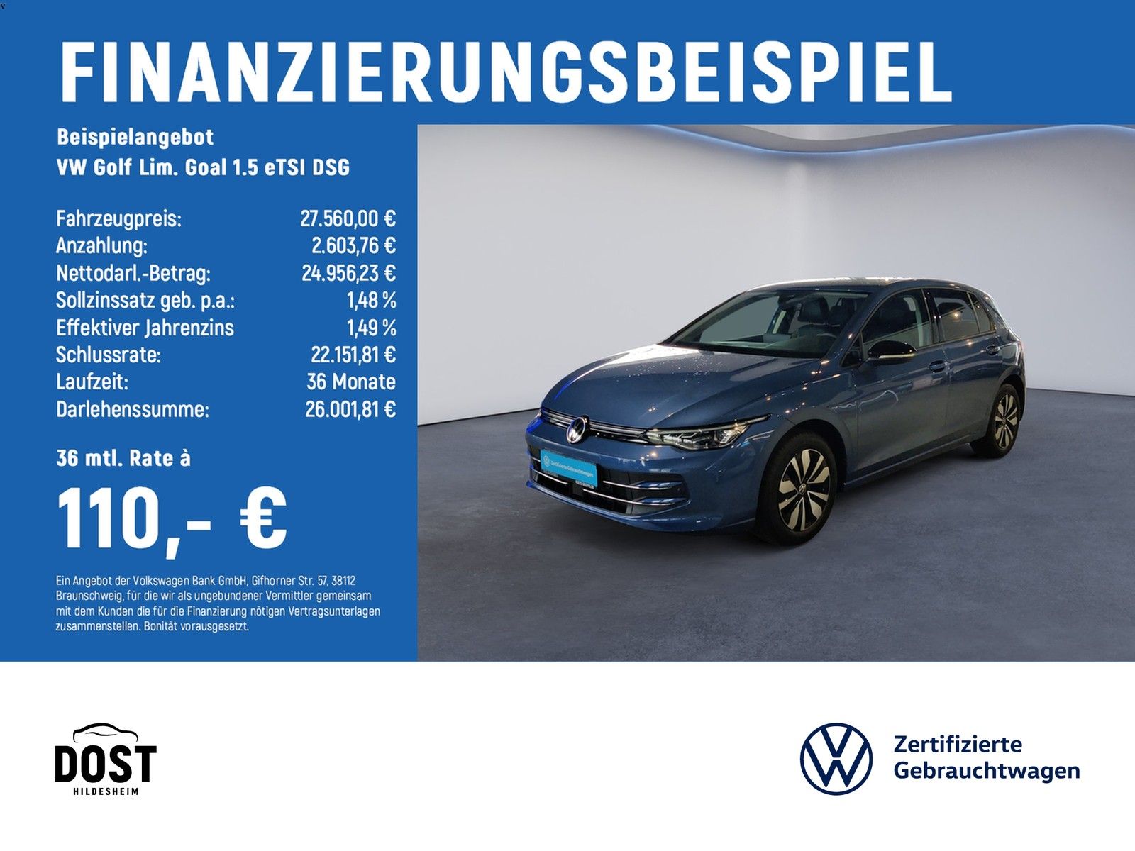 Volkswagen Golf Lim. Goal 1.5 eTSI DSG ACC AHK LED NAVI SHZ foto 1
