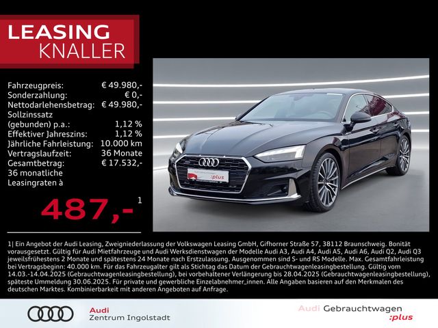 Audi A5 Sportback 40 TDI qu S line MATRIX 19" Advance