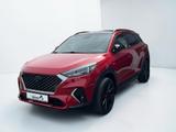 Hyundai TUCSON N Line Mild-Hybrid 4WD - Hybrid (Diesel/Elektro): Rot, Geländewagen