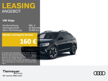 Volkswagen Leasingangebot: Volkswagen Taigo 1.5 TSI DSG R-LINE NAVI KAMERA ACC SITZH