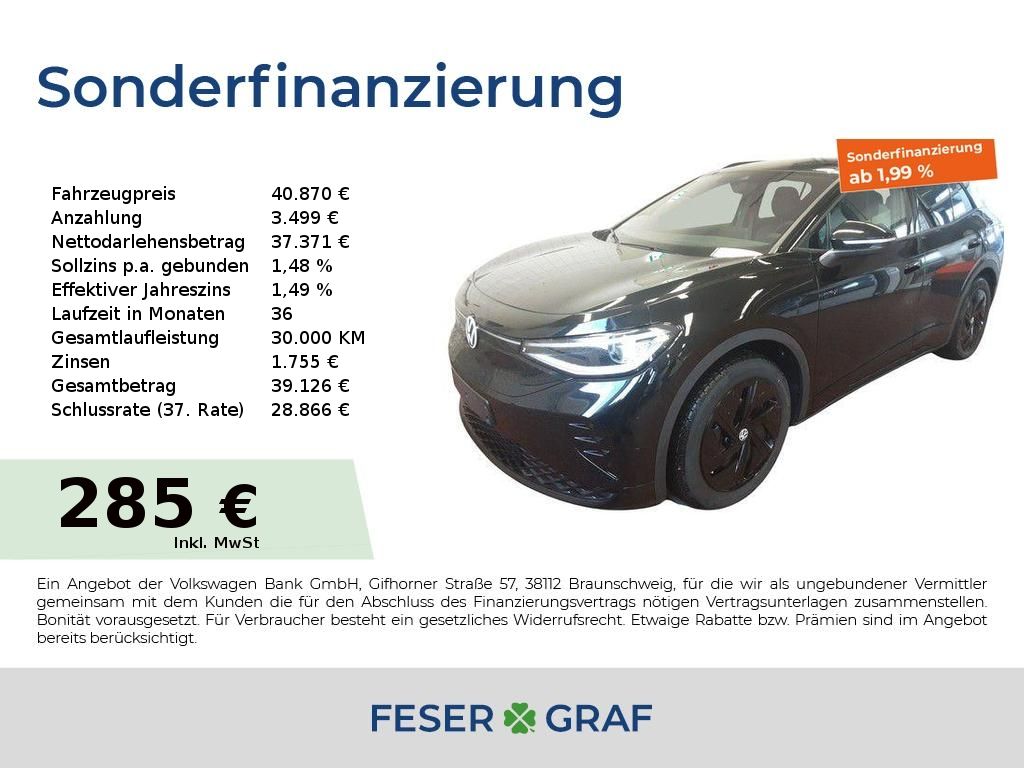 ID.4 GTX 250kW 77kWh Pano Navi Wärmepumpe Matrix