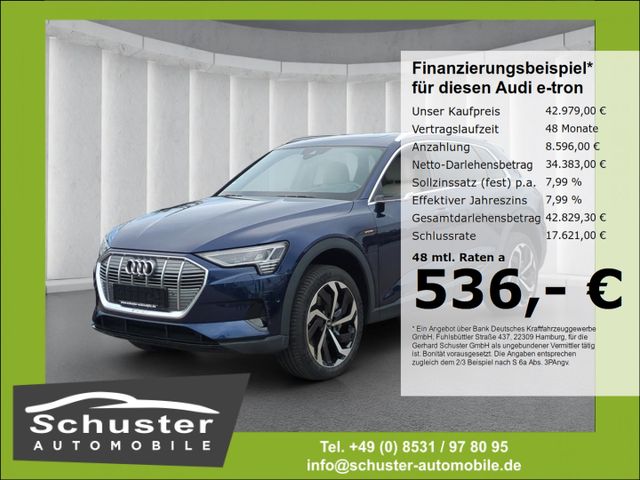 Audi e-tron 55 quattro*Luftfed AHK 360°K B&O Panodach