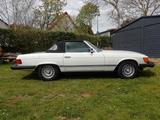 Mercedes-Benz SL 380, TOP Zustand - weiße Mercedes-Benz SL 380