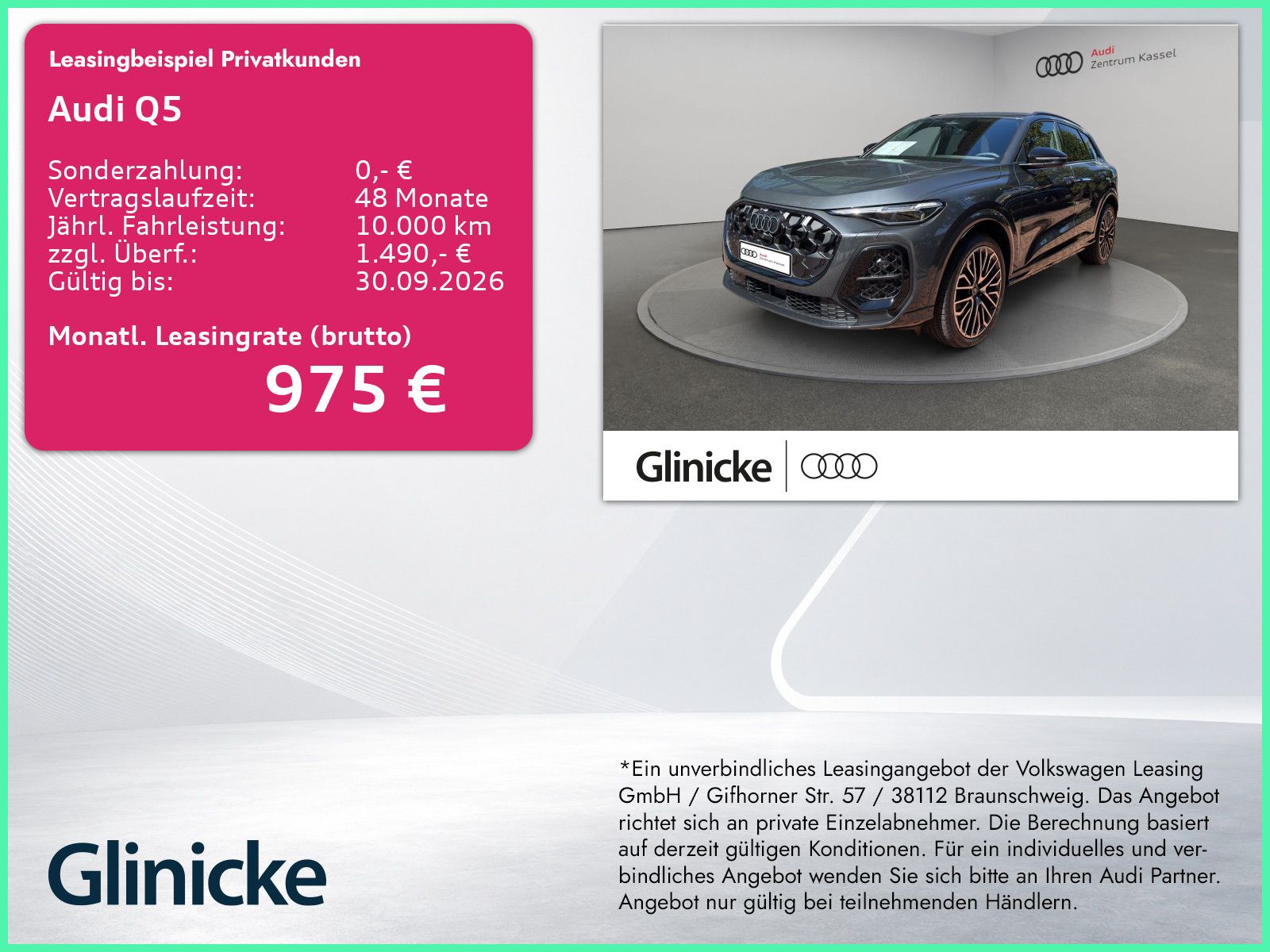 Audi Q5 SUV e-hybrid qu S line Matrix LED AHK 360°